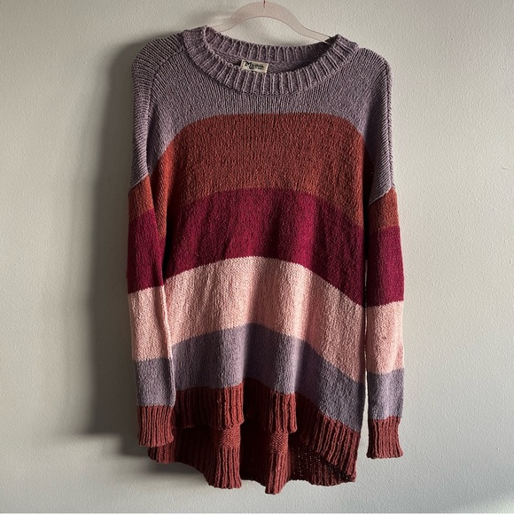 Show me your mumu Woodsy knit sweater in Sunset stripe Size XS - Picture 8 of 9